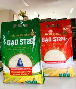 Khắp các hệ thống Siêu thị Vinmart và Vinmart+ phân phối gạo ST25 lúa-tôm
